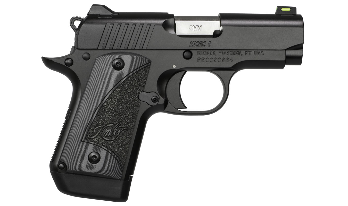 JE Tactical Kydex IWB Holster – Kimber Micro 9 9mm – Black Carbon – Right Hand
