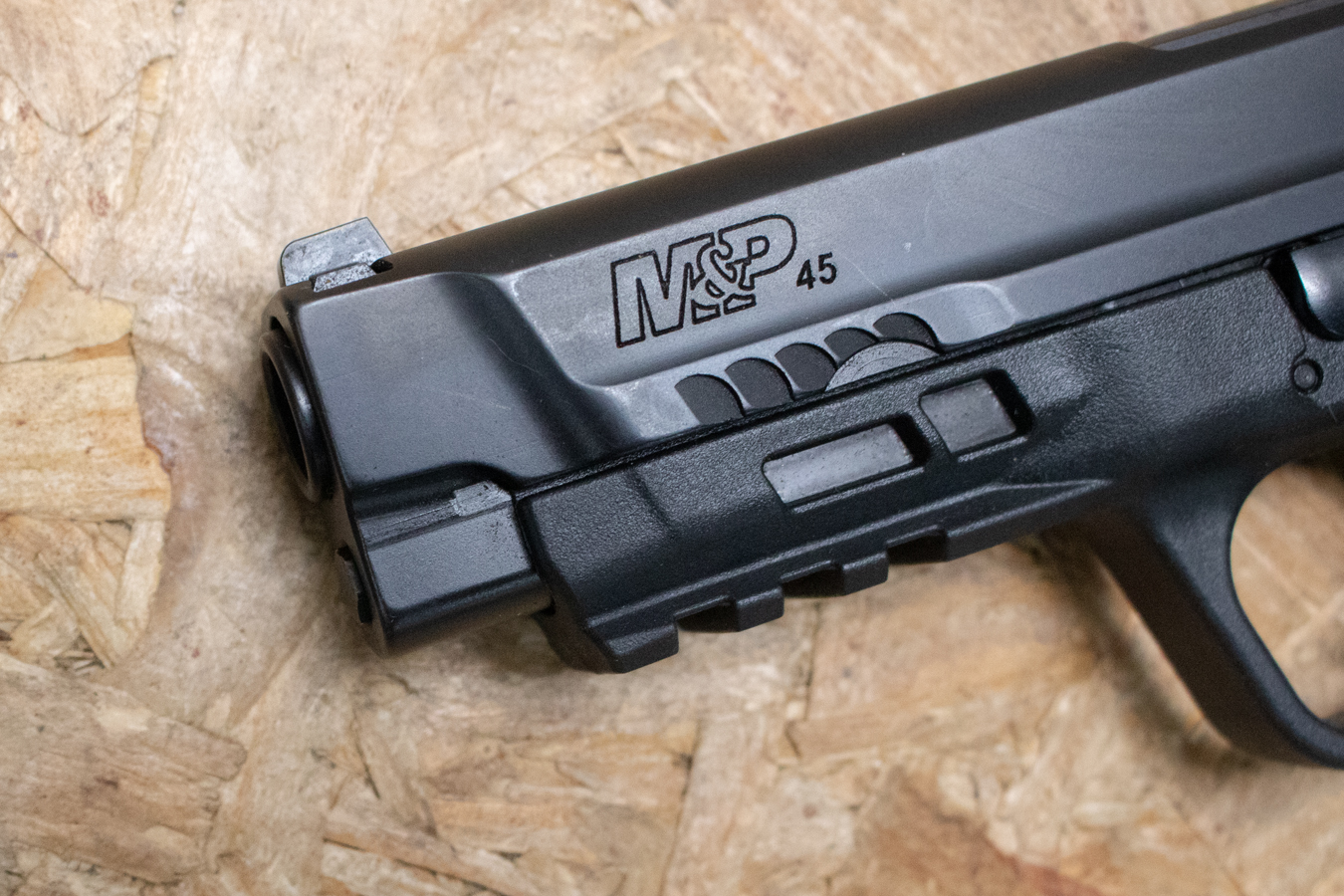 SMITH AND WESSON M&P45 M2.0 45ACP Police Trade-In Pistol with Manual Safety