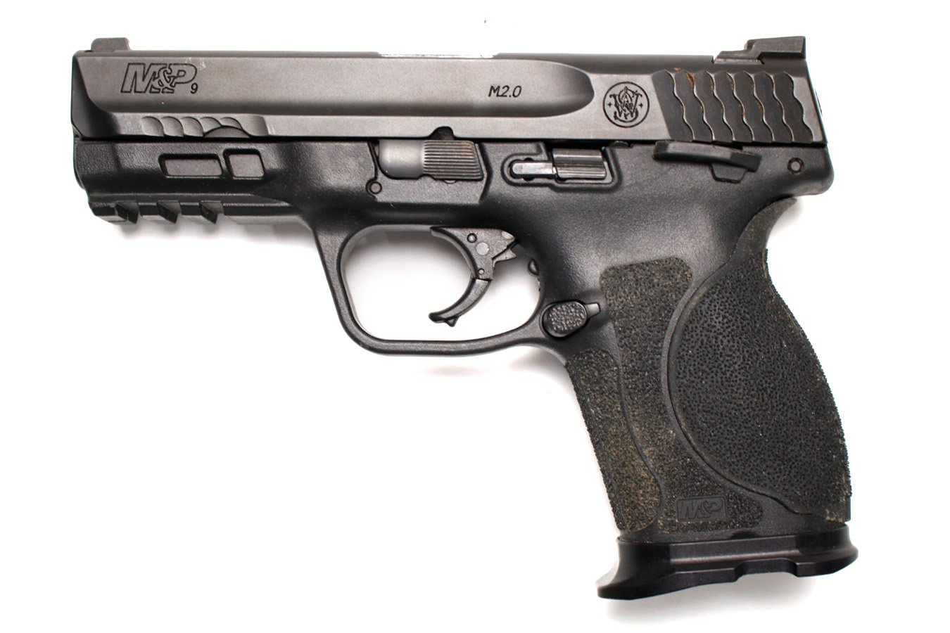 SMITH AND WESSON M&P9 M2.0 Compact 9mm Police Trade-In Pistol with Manual Safety