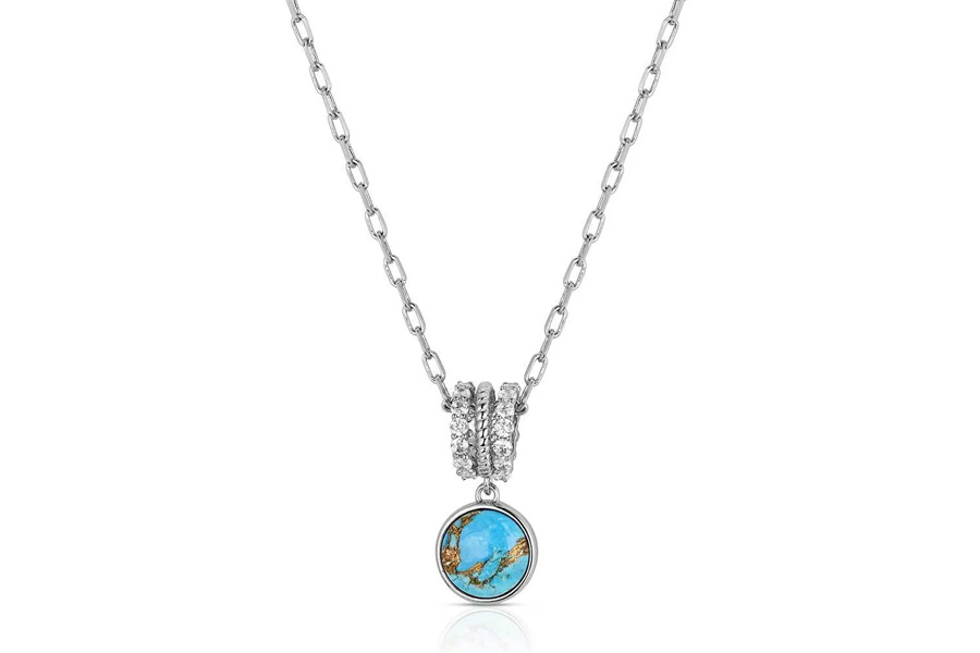 Montana Silversmith Trailing Turquoise Necklace