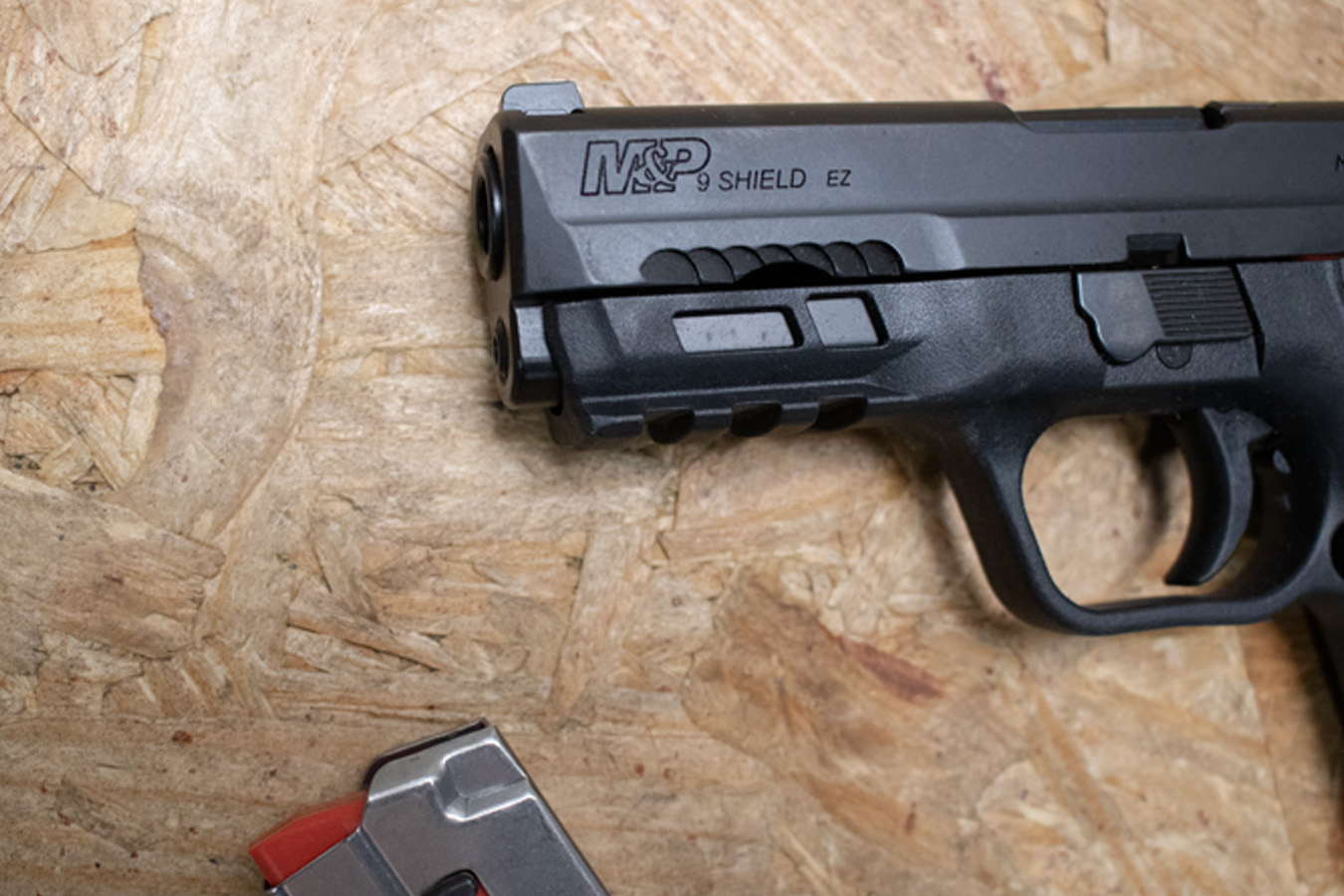 SMITH AND WESSON M&P9 Shield EZ M2.0 9mm Police Trade-In Pistol with Two Magazines