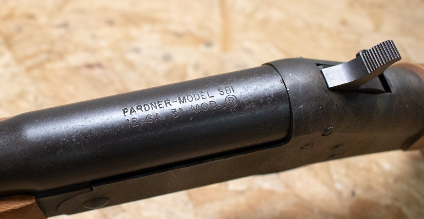 NEW ENGLAND FIREARMS Pardner SB1 12 Gauge Police Trade-In Shotgun