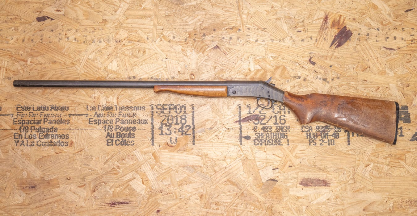 NEW ENGLAND FIREARMS Pardner SB1 12 Gauge Police Trade-In Shotgun