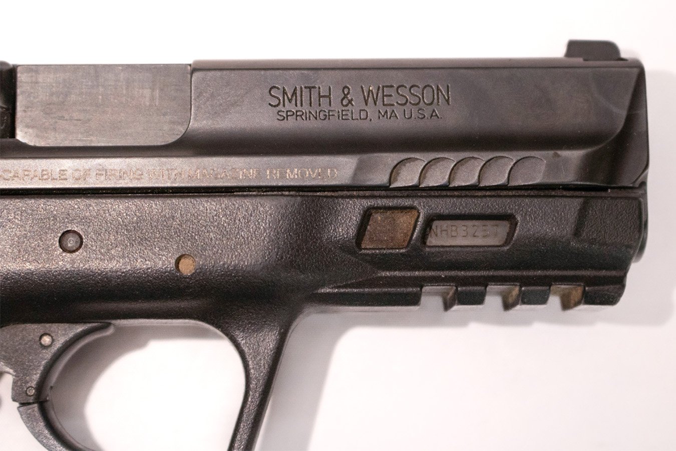 SMITH AND WESSON M&P9 M2.0 9mm Police Trade-In Pistol (No Magazine)