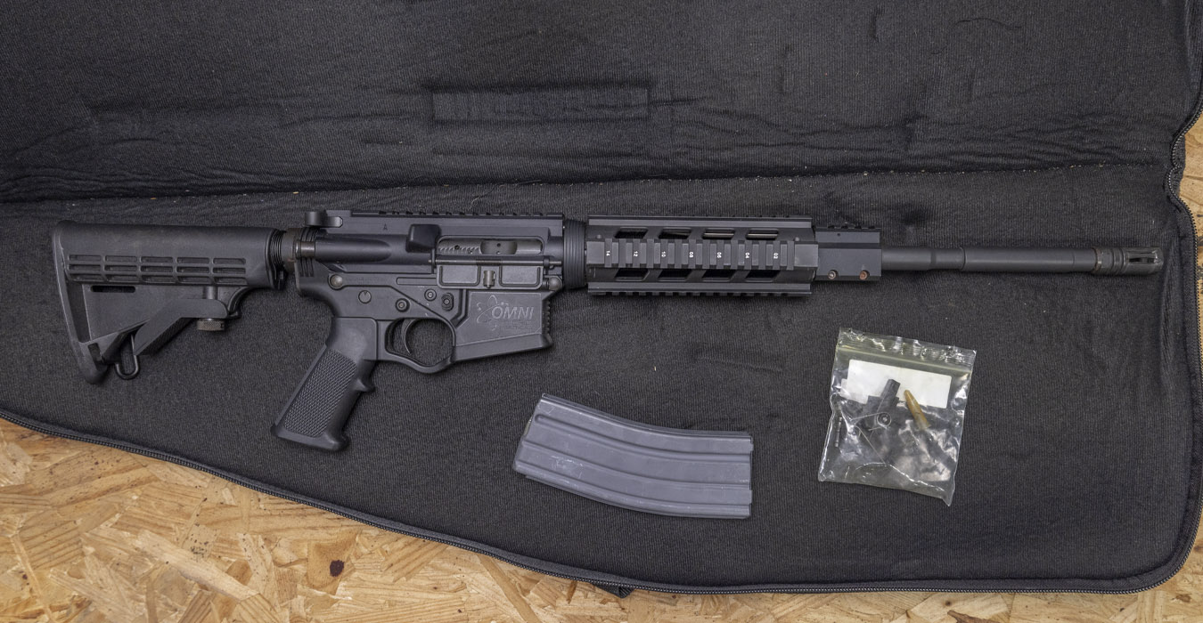 ATI Omni Hybrid 5.56mm Police Trade-In AR15 with Rifle Case