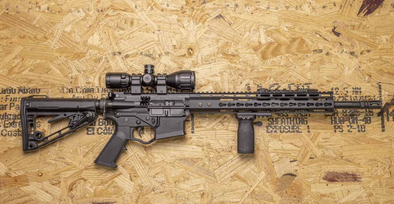 ATI Omni Hybrid 5.56 Police Trade-In AR with Optic, Light and Forend Grip