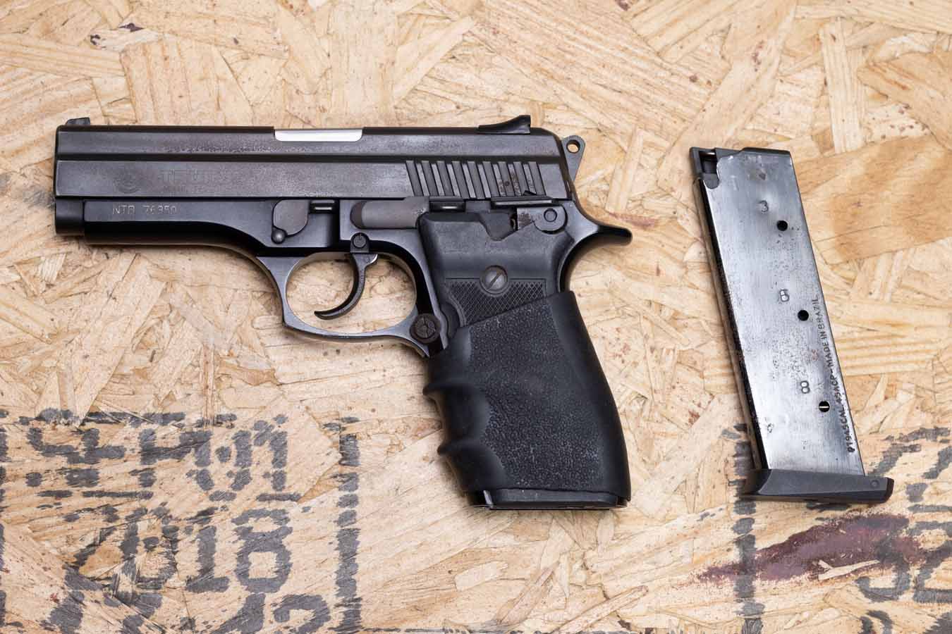 TAURUS PT945 45ACP Police Trade-In Pistol with Rubber Grips