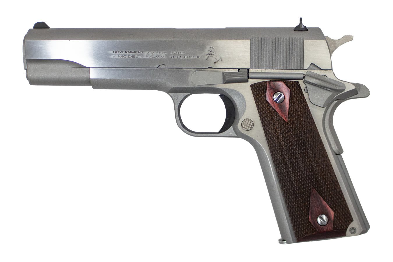 COLT 1911 Classic Government 38 Super Stainless Pistol