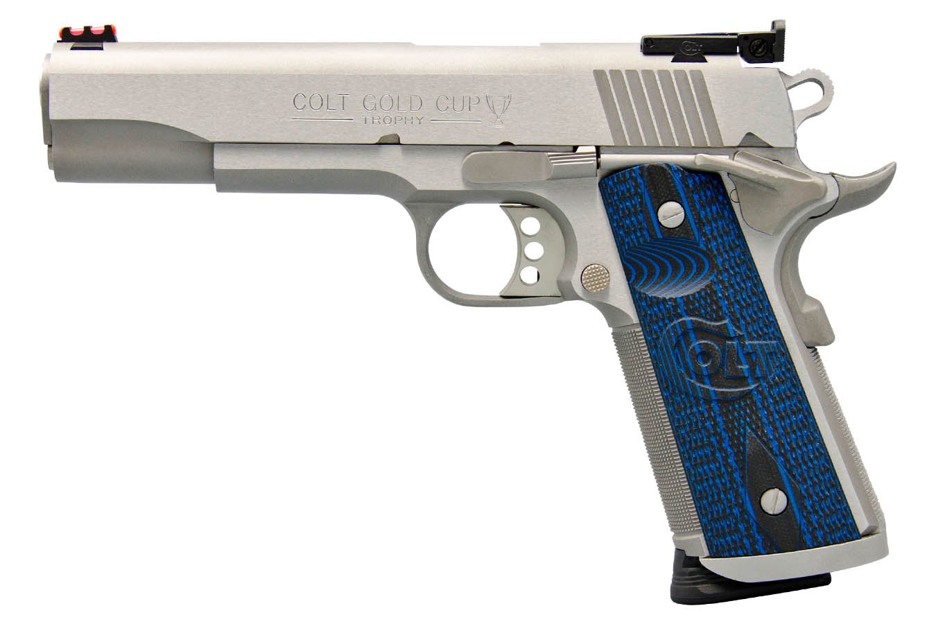 Colt 1911 Gold Cup Trophy 38 Super Semi-Auto Pistol (Blemished)