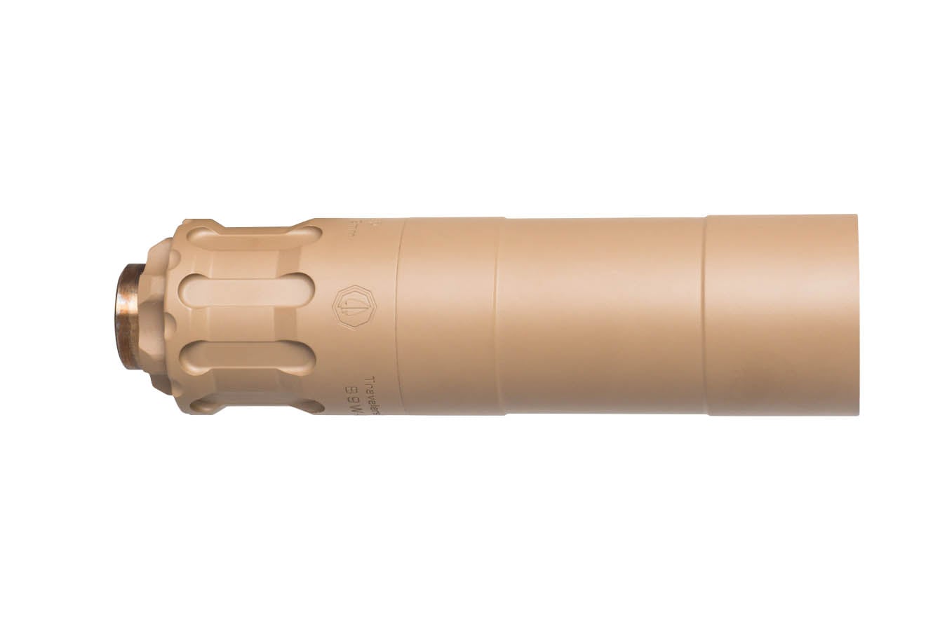 RUGGED SUPPRESSORS Obsidian9 9mm Modular Suppressor with FDE Finish