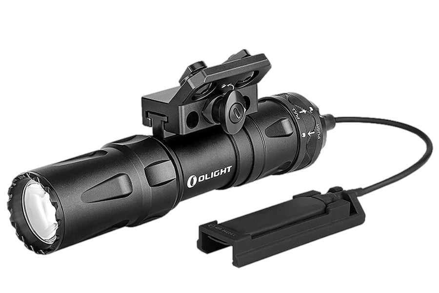 Olight Odin Mini Tactical Flashlight Black Anodized 200/700/900/1,250 Lumens White LED