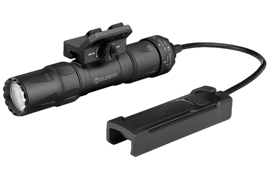 Olight Odin S M-Lok Rail Mount Matte Black 300/1500 Lumens 250 Meters Beam