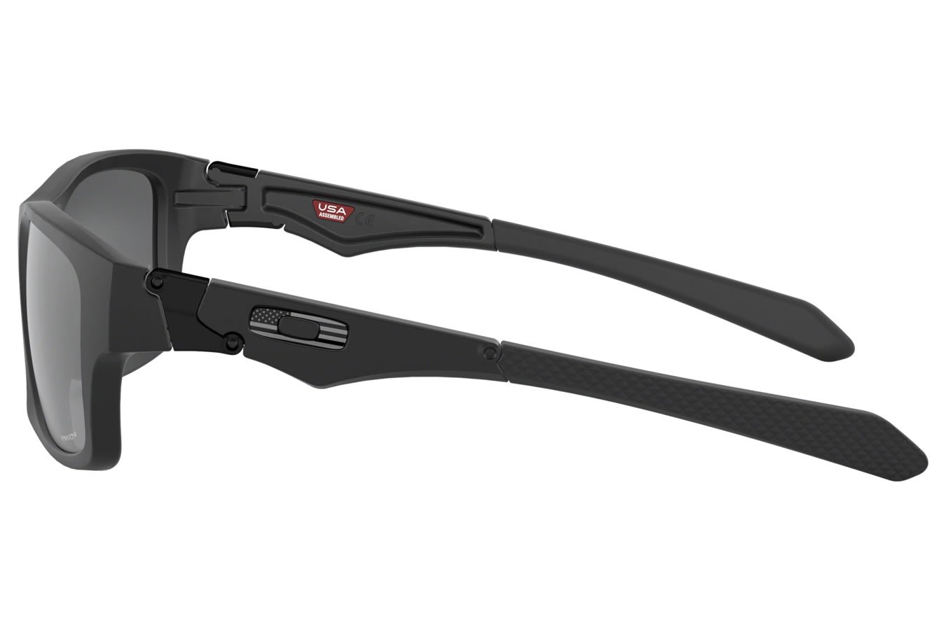 OAKLEY Jupiter Squared Black Flag Collection Sunglasses with Matte Black Frame and Priz