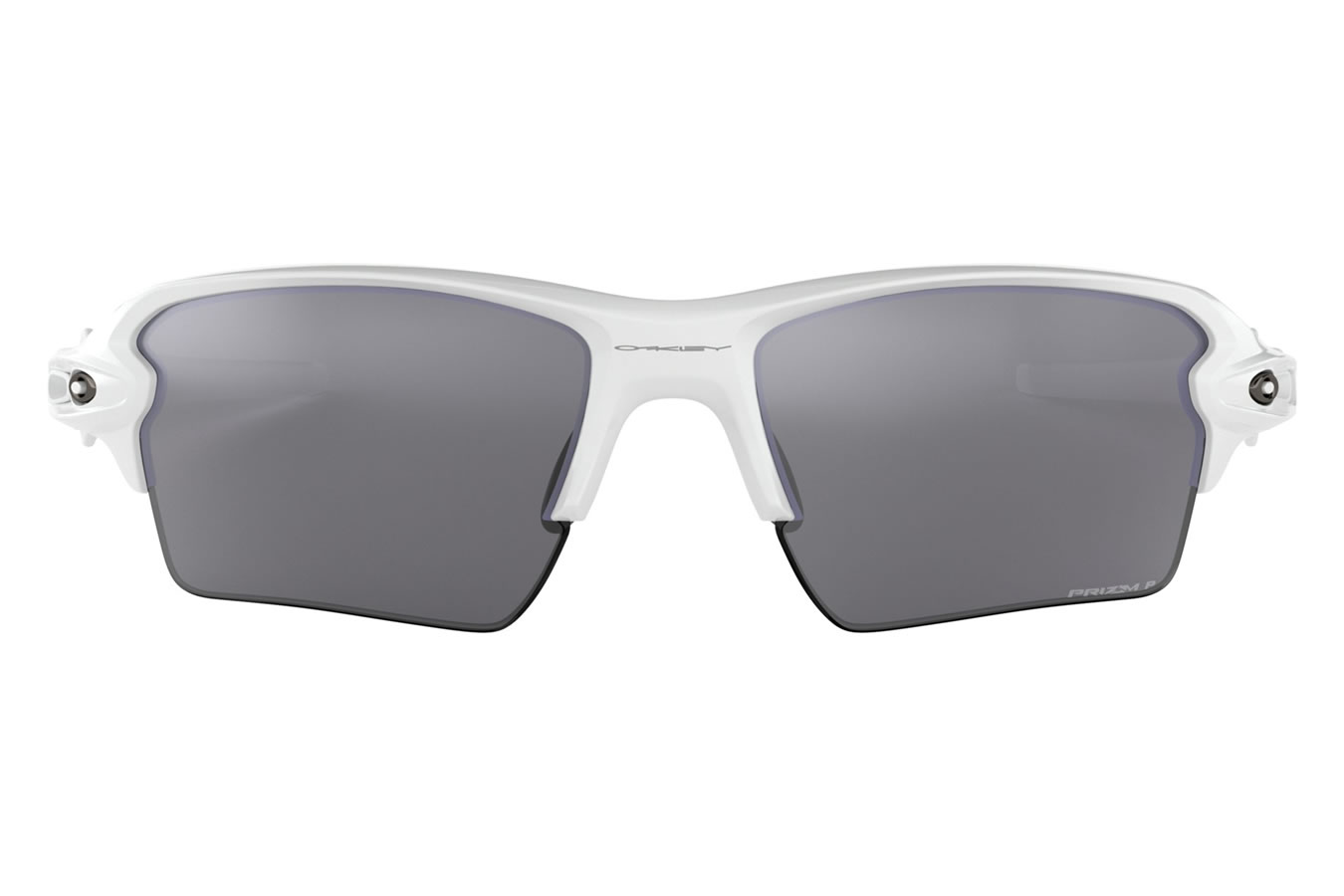 Oakley Flak 2.0 XL Sunglasses with Polished White Frame and Prizm Black ...