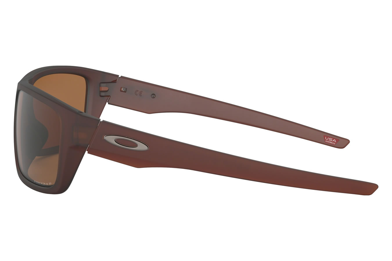 OAKLEY Drop Point with Matte Rootbeer Frame and Prizm Tungsten Polarized Lenses