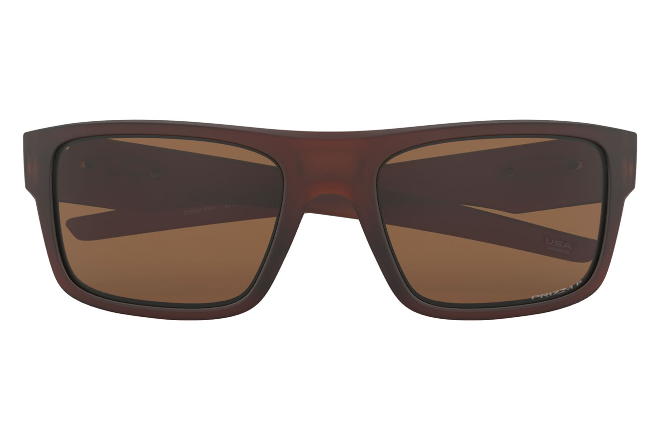 OAKLEY Drop Point with Matte Rootbeer Frame and Prizm Tungsten Polarized Lenses