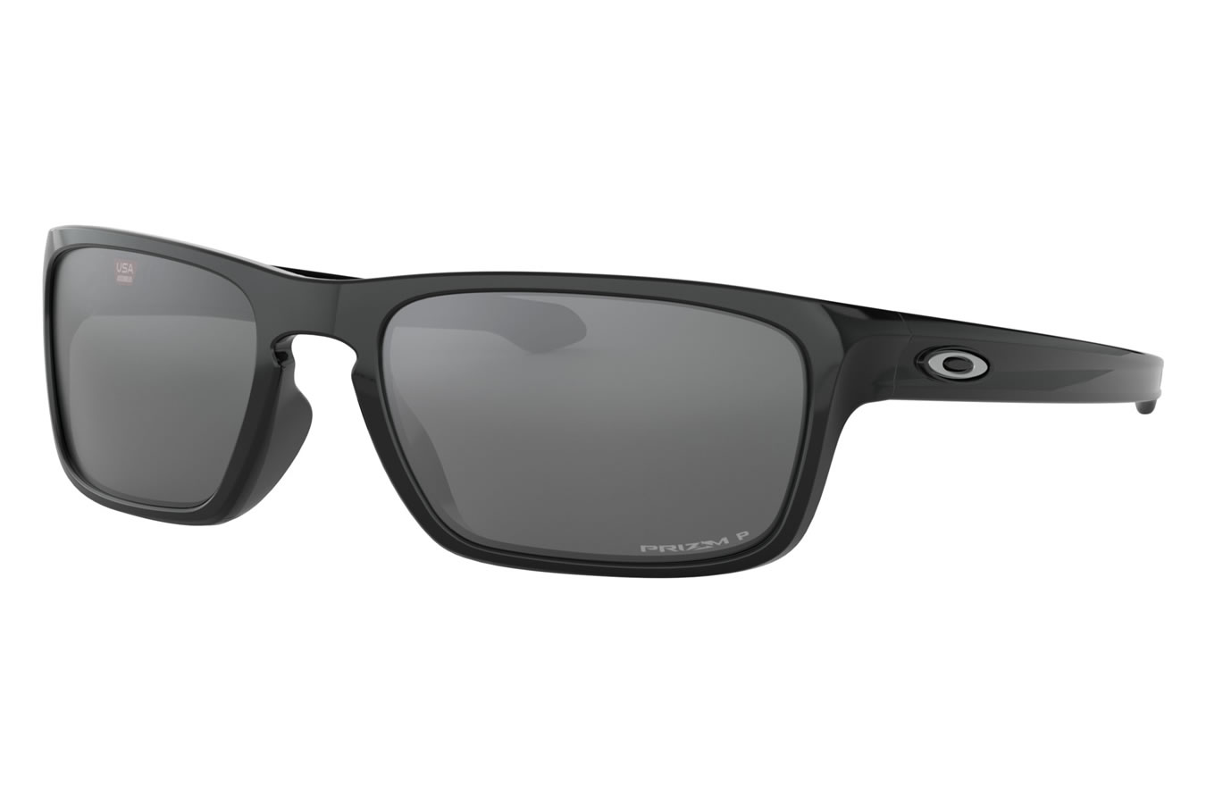 OAKLEY Silver Stealth with POL Black Frame and Prizm Black Polarized Lenses