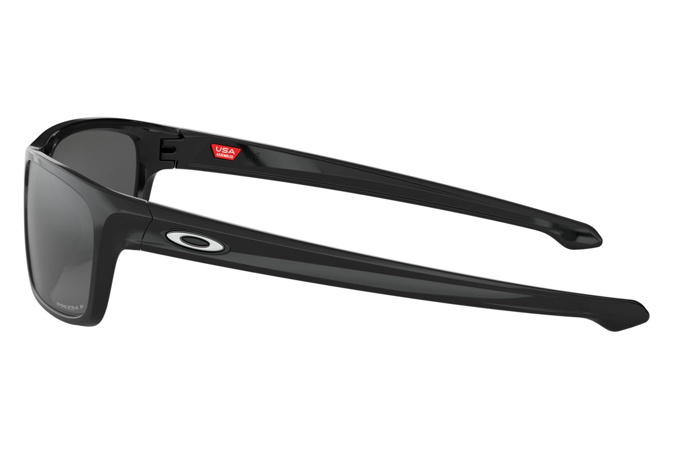 OAKLEY Silver Stealth with POL Black Frame and Prizm Black Polarized Lenses