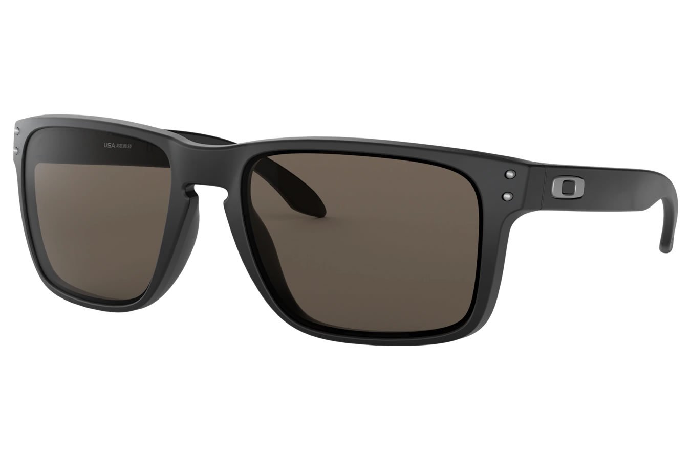 OAKLEY Holbrook XL Sunglasses with Matte Black Frame and Warm Grey Lenses