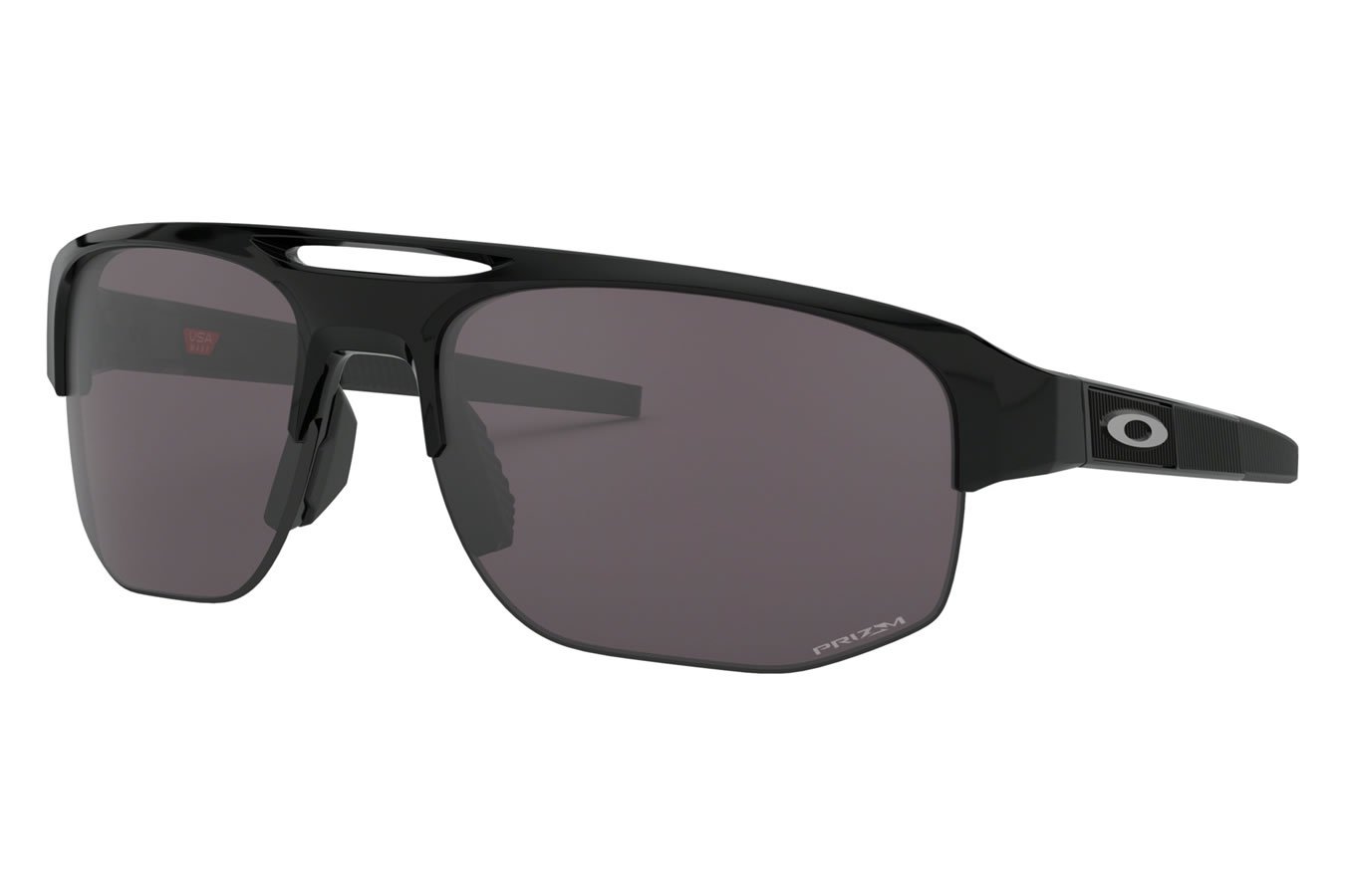 Shop Oakley Mercenary Sunglasses with Polished Black Frame and Prizm Gray Lenses for Sale Online Clothing Store Vance Outdoors