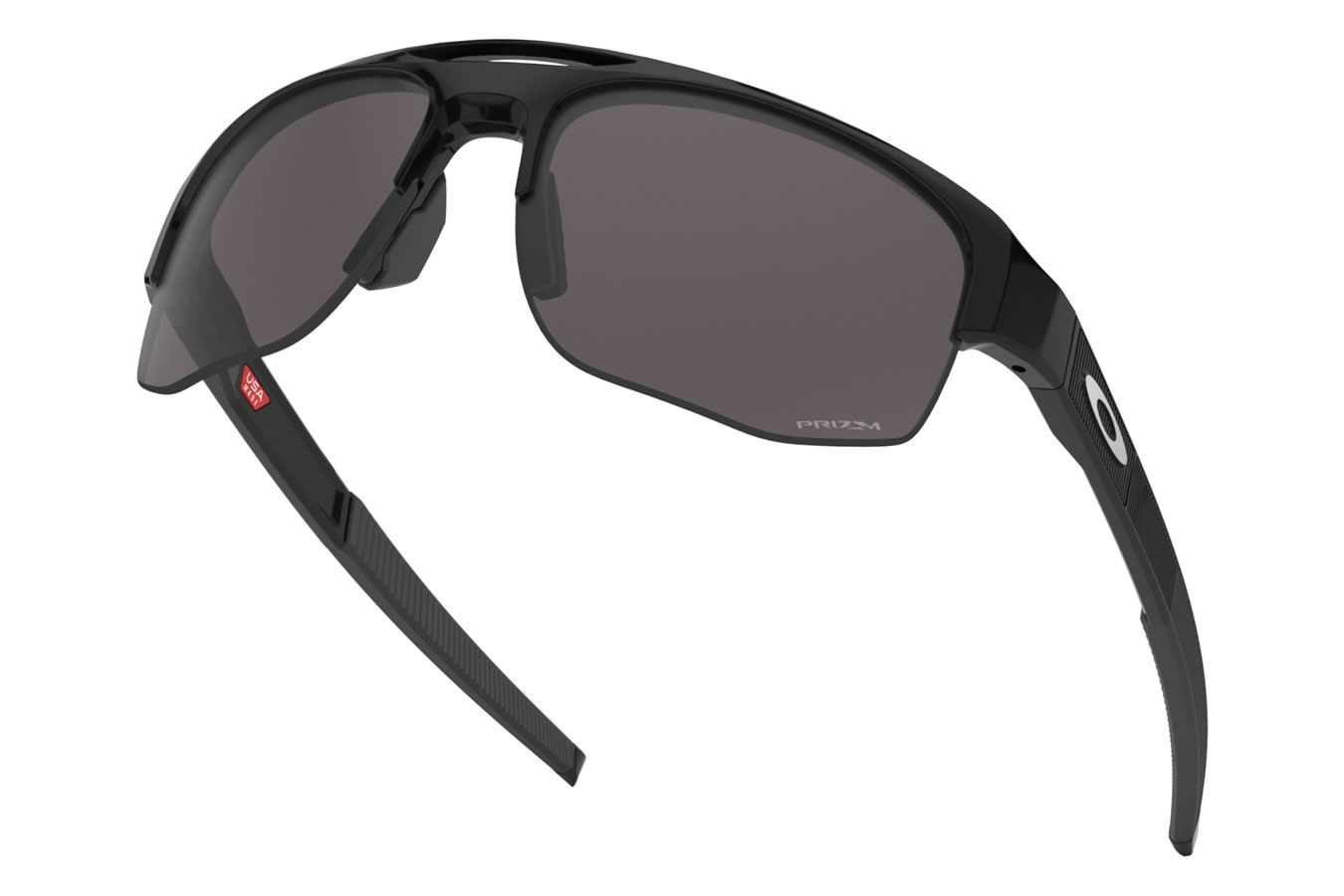OAKLEY Mercenary Sunglasses with Polished Black Frame and Prizm Gray Lenses