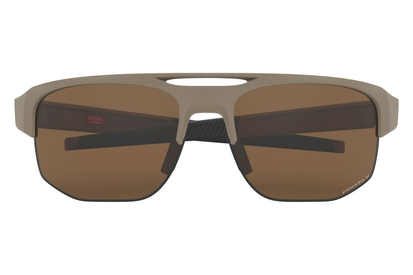 OAKLEY Mercenary with Terrain Tan Frame and Prizm Tungsten Polarized Lenses