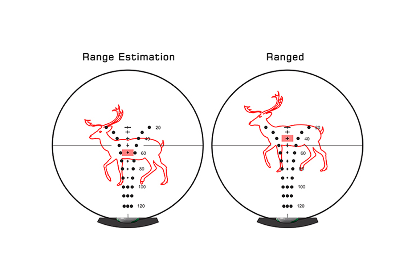 LEAPERS OP3 1.5-6x36 Crossbow Scope with 130 Hunter Reticle