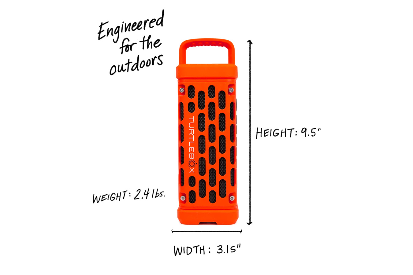 Turtlebox Ranger Speaker Orange