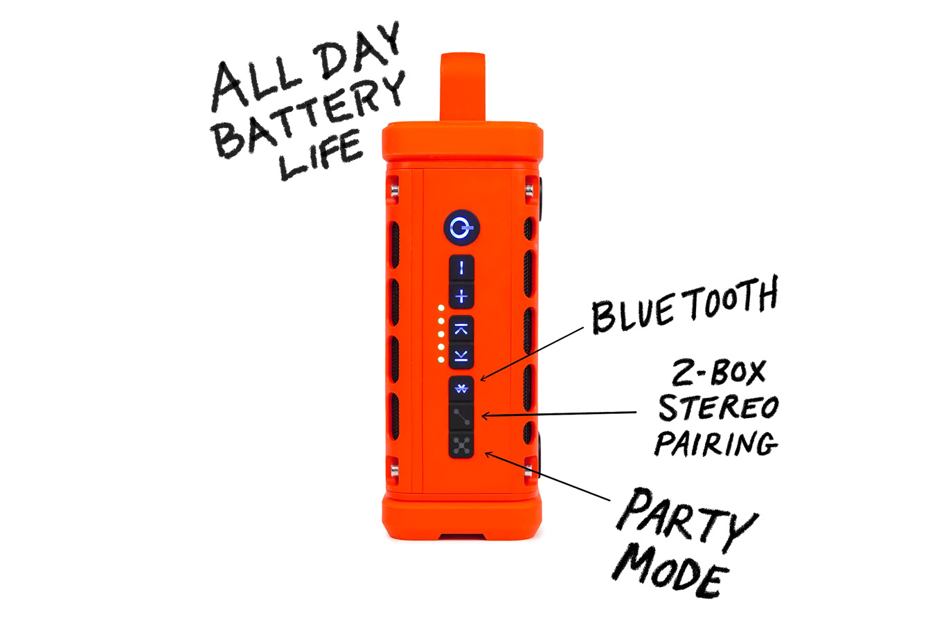 Turtlebox Ranger Speaker Orange