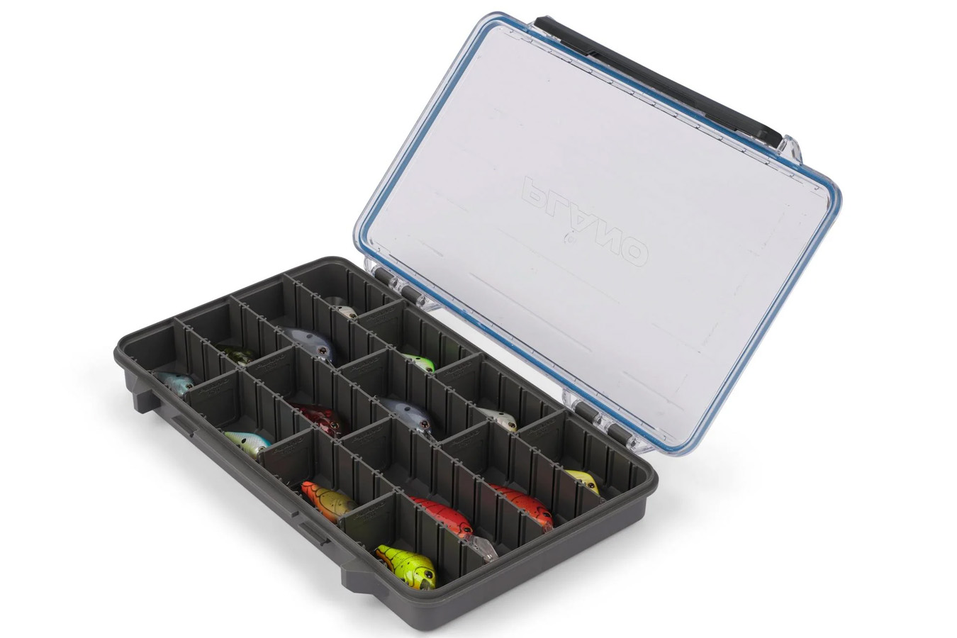 Plano Molding 3700 Waterproof Stowaway Tackle Box, Blue