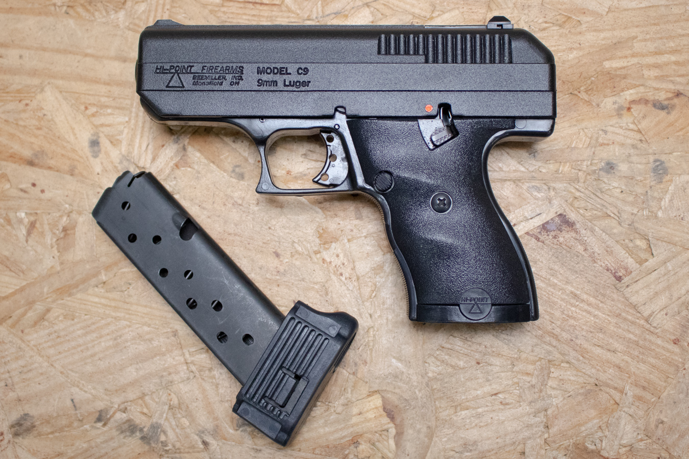 HI POINT Beemiller C9 9mm Police Trade-In Pistol with Extended Magazine