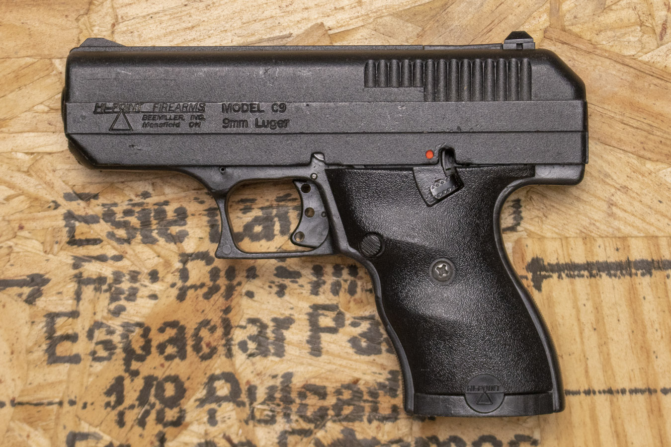HI POINT C9 9mm Police Trade-In Pistol (Mag Not Included)