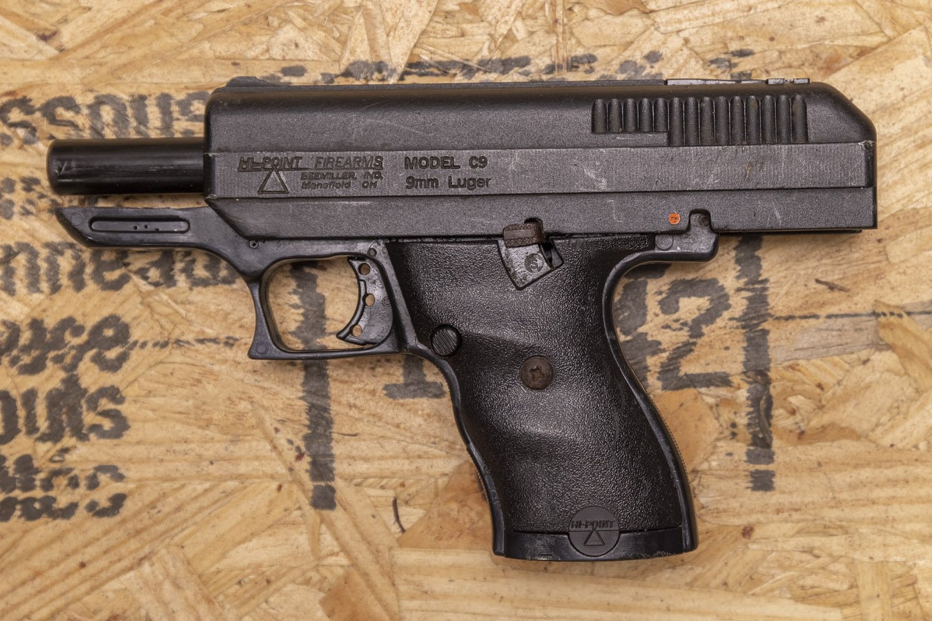 HI POINT Beemiller C9 9mm Police Trade-In Pistol (Mag Not Included)