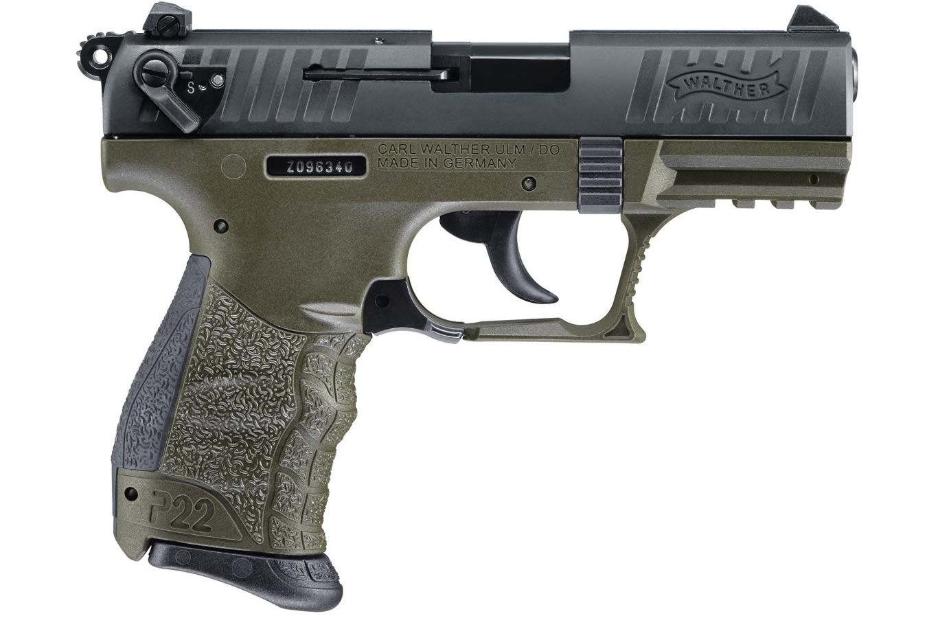 WALTHER P22 Military 22LR Rimfire Pistol