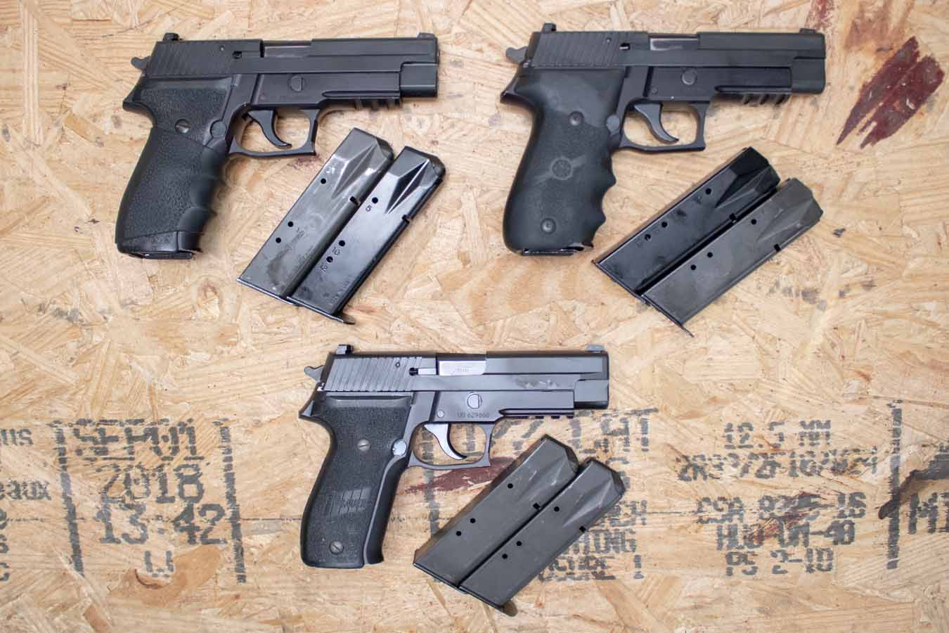 Sig Sauer P226R 40 S&W Police Trade-In Pistols (Very Good Condition ...