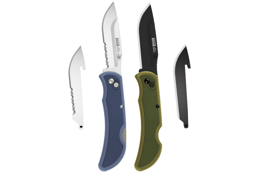 OUTDOOR EDGE 2-Pack 3in Affinity Razor EDC Knife Set