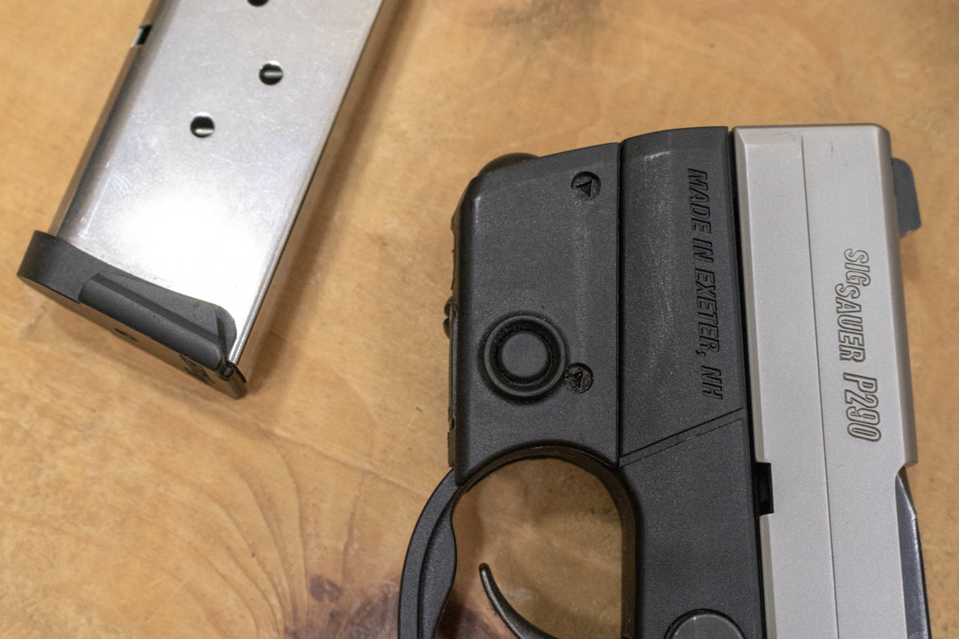 SIG SAUER P290 9mm DAO Police Trade-in Pistols with Night Sights and Laser (Good Condition)
