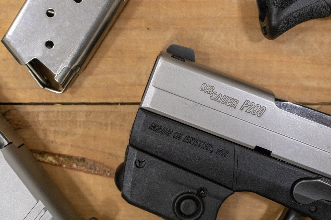 SIG SAUER P290 9mm DAO Police Trade-in Pistols with Night Sights and Laser (Good Condition)
