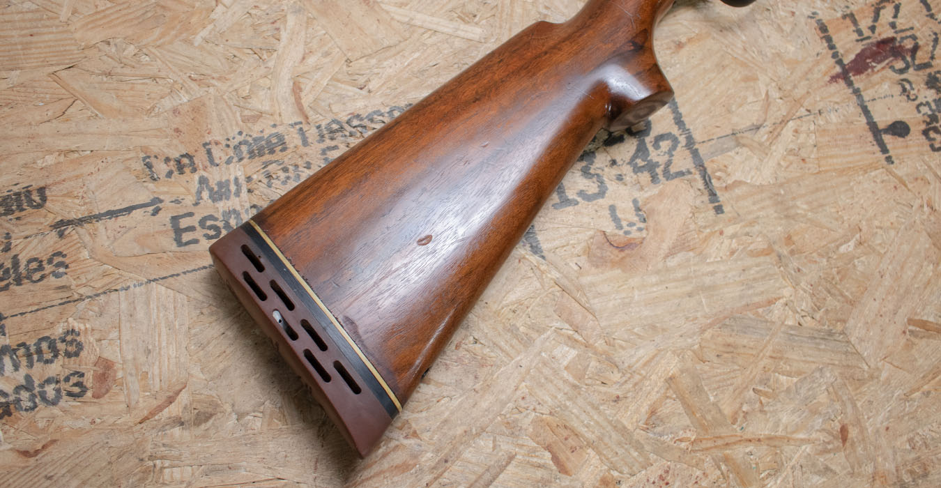 MOSSBERG 500A 12 Gauge Used Trade-In Shotgun with Wood Stock, 18.5in Barrel