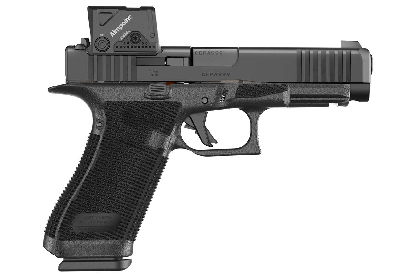 GLOCK G17 Gen6 9mm Optic Ready Pistol with Aimpoint COA 3.5 MOA Red Dot Sight