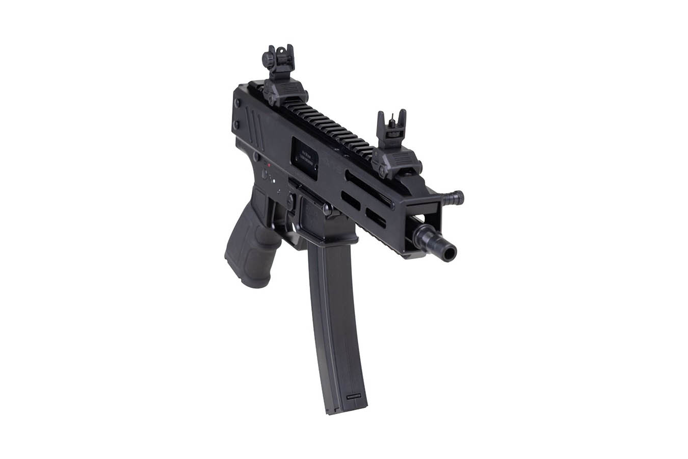 PANZER ARMS Han9 9mm Semi-Auto Pistol with Flip Up Sights and 6.5 Inch Barrel (MP5 Mag Compatible