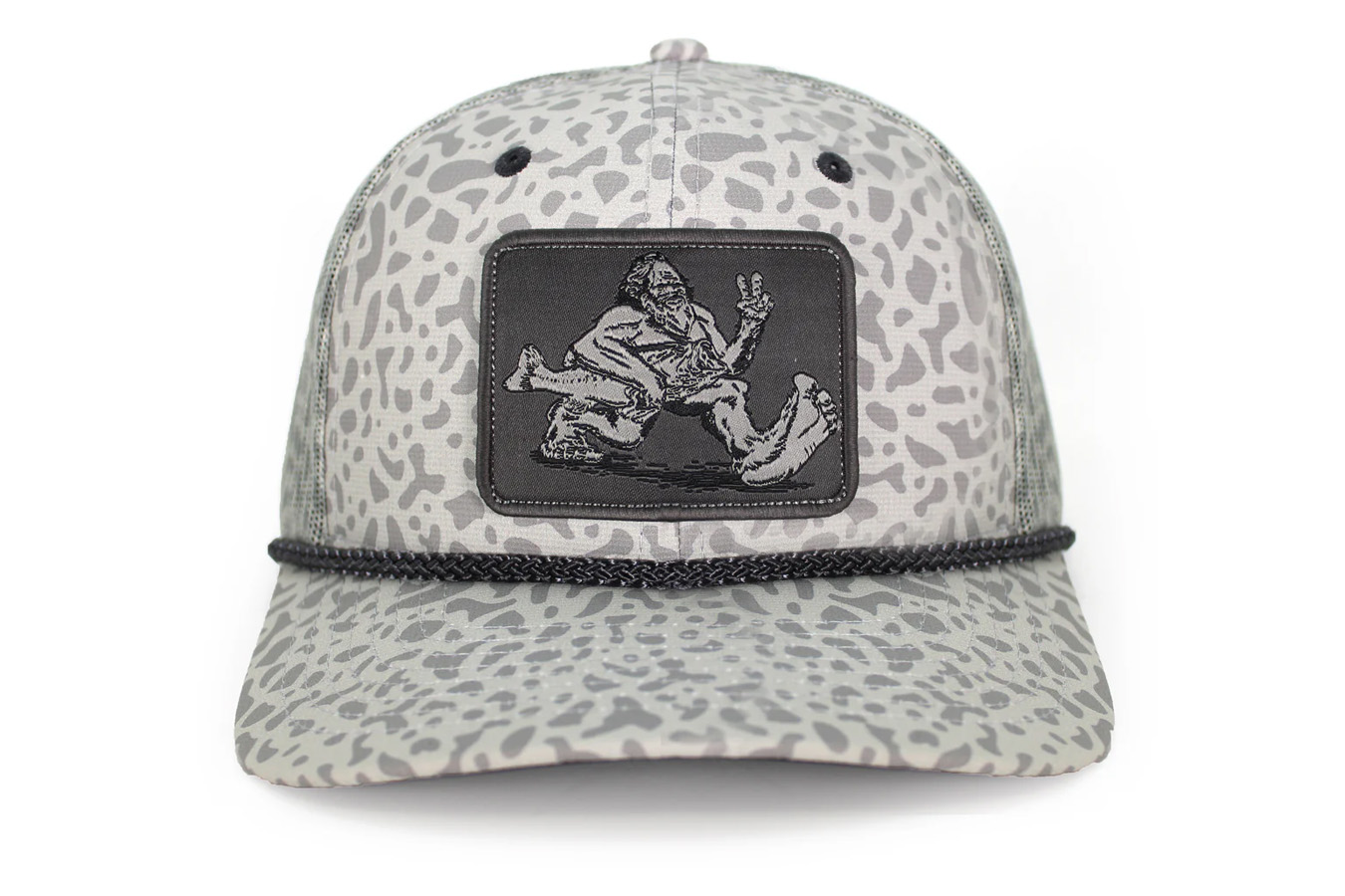 PARAMOUNT APPAREL Bigfoot Bass Squatch Fishing 6-Panel Rope Cap
