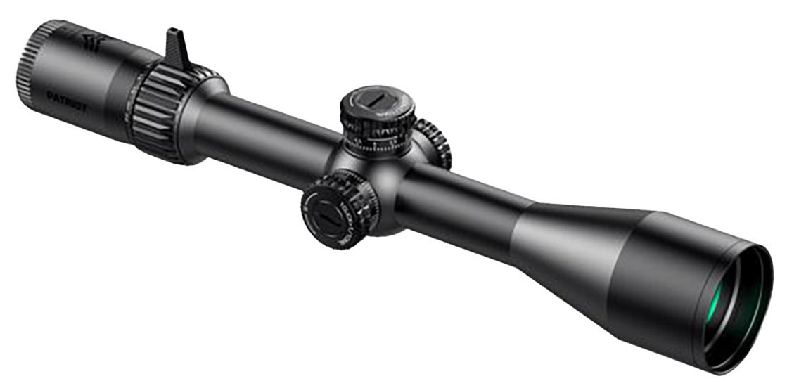 SWAMPFOX OPTICS Patriot Precision 4-16x44mm FFP Sharpshooter MOA Black