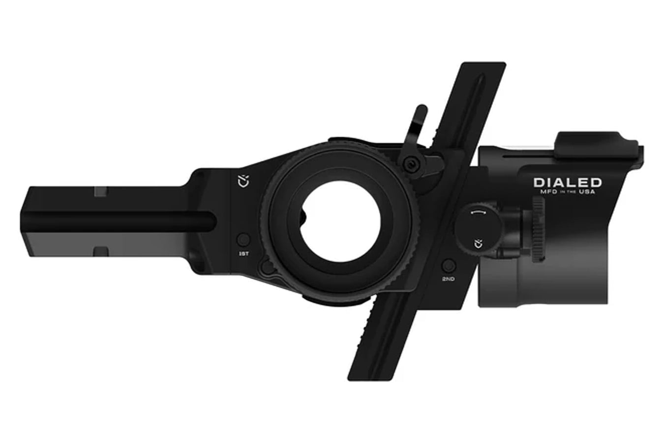 Dialed Archery PRÜF Mover Sight - Left Hand, Dovetail, MAG-3V .010