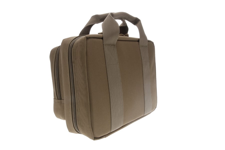 GPS 1 Handgun Pistol Case with Magazine Storage, Lockable Zippers & Cushioned Compartment