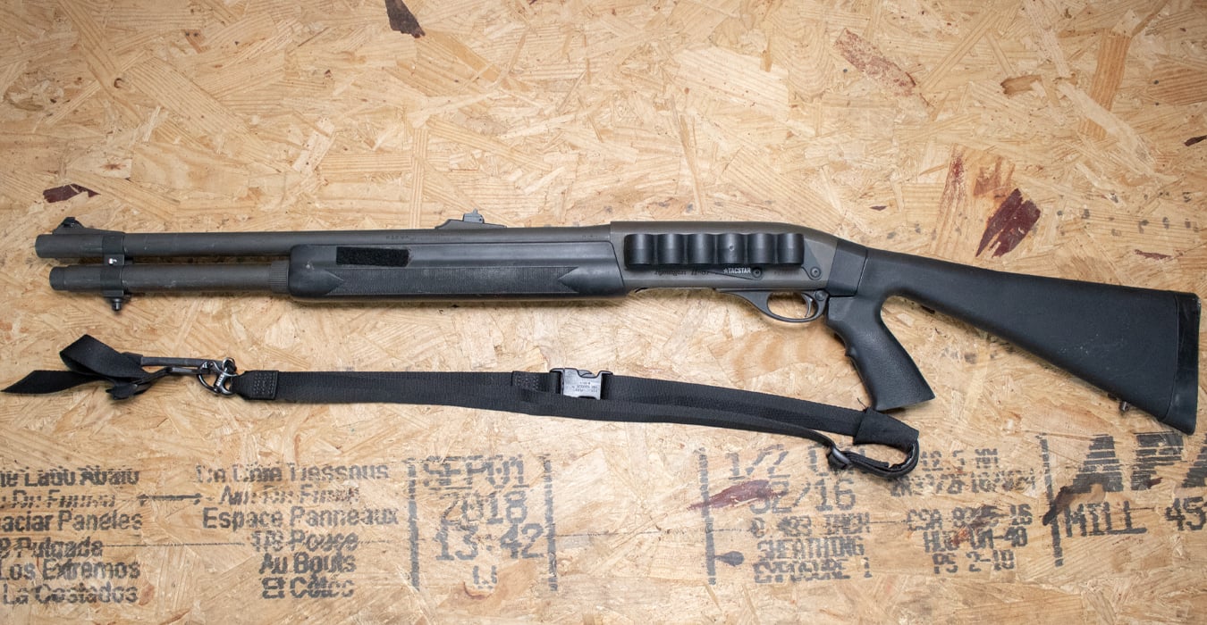 REMINGTON 11-87 Police 12 Gauge Police Trade-in Shotgun with Pistol Grip Stock and Rifle Sights