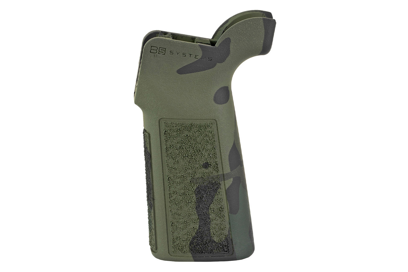B5 Systems Type 23 P-Grip Black Multi-Cam Polymer, Aggressive Textured, Fits AR-Platform