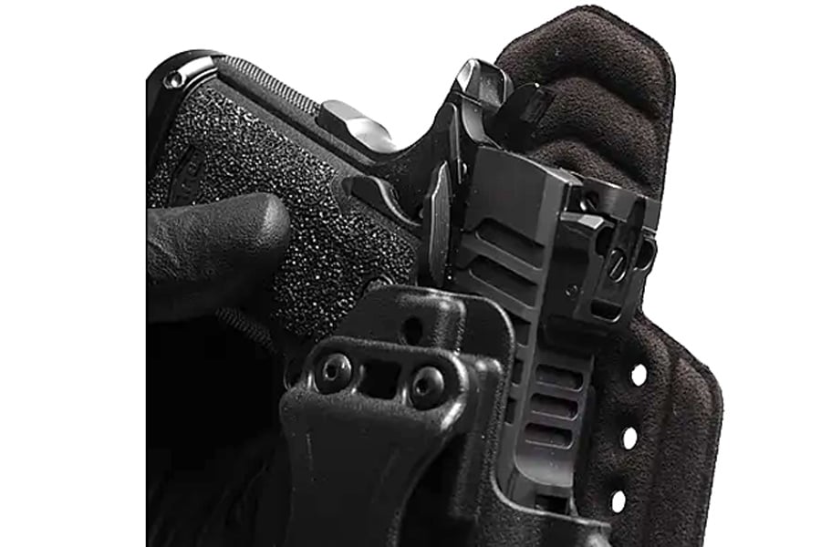 Alien Gear Photon Inside the Waistband Backer Ambidextrous Holster Black