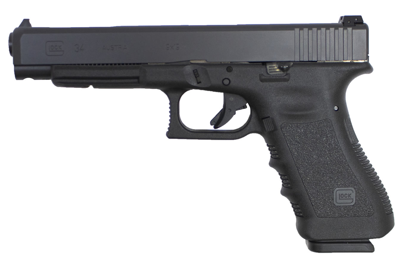 GLOCK 34 Gen3 9mm Pistol with Adjustable Sights (10-Round Model)