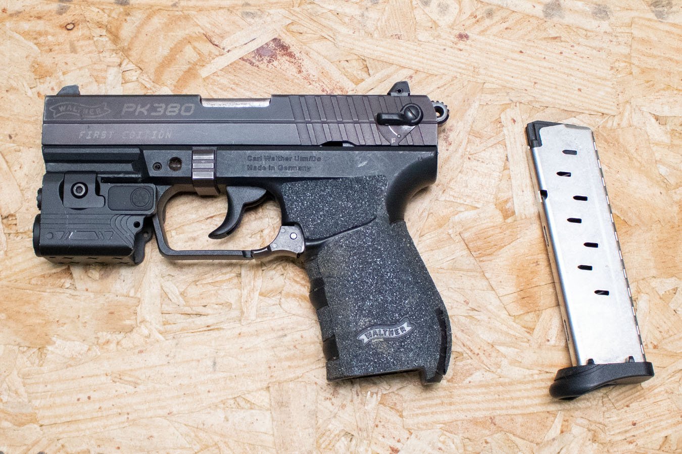 WALTHER PK380 First Edition 380ACP Police Trade-In Pistol with Light and Laser